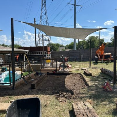 Patio Covers Austin doing our thing with an install